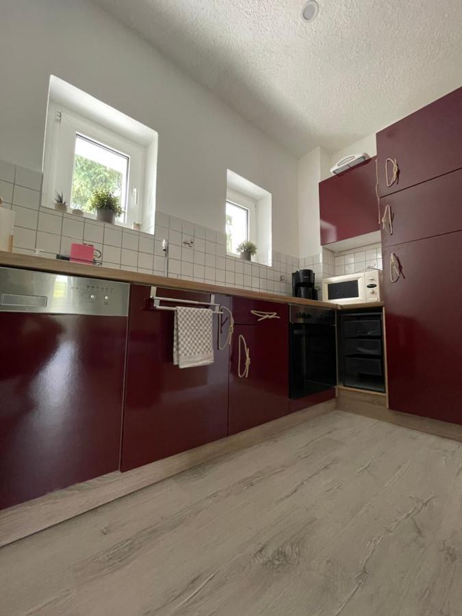 NEU Familienfreundliche FeWo in Seennähe im Leipziger Süden Markkleeberg Exterior foto